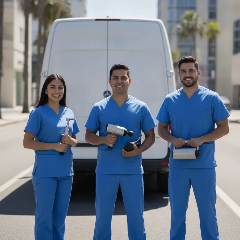 Quiropráctico equipo en Alvaro Obregon